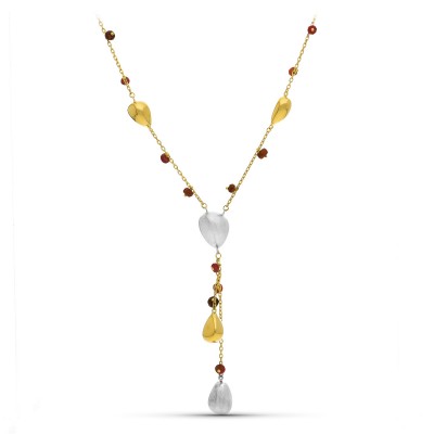 18K GARGANTILLA ORO BICOLOR...