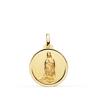 18K MEDALLA VIRGEN DE...