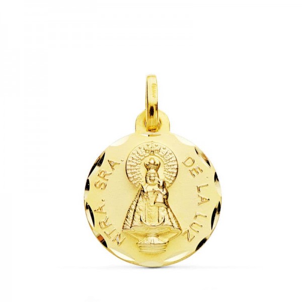 18K MEDALLA NUESTRA SEÑORA DE LA LUZ...