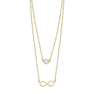 COLLAR INFINITO PLATA,...