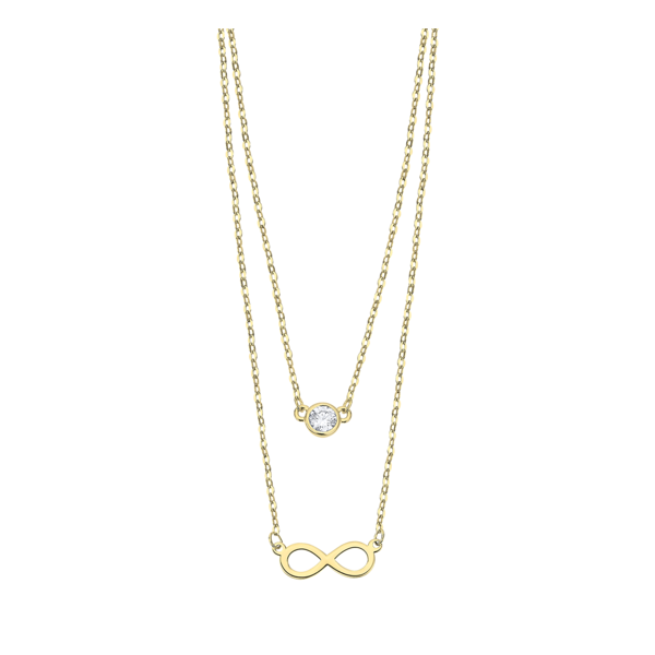 COLLAR INFINITO PLATA, MUJER - LOTUS...