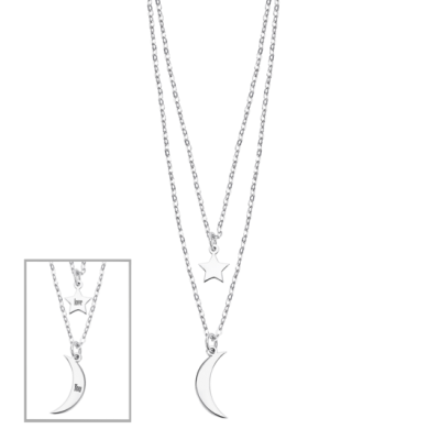 COLLAR DE PLATA, MUJER -...
