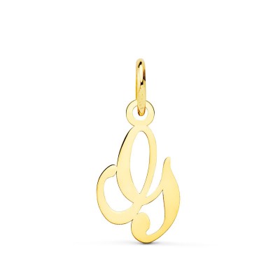 18K COLGANTE LETRA  G  ....