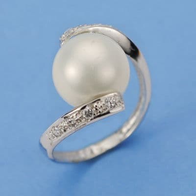 18K SORTIJA ORO BLANCO...