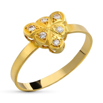 18K SORTIJA ORO AMARILLO...