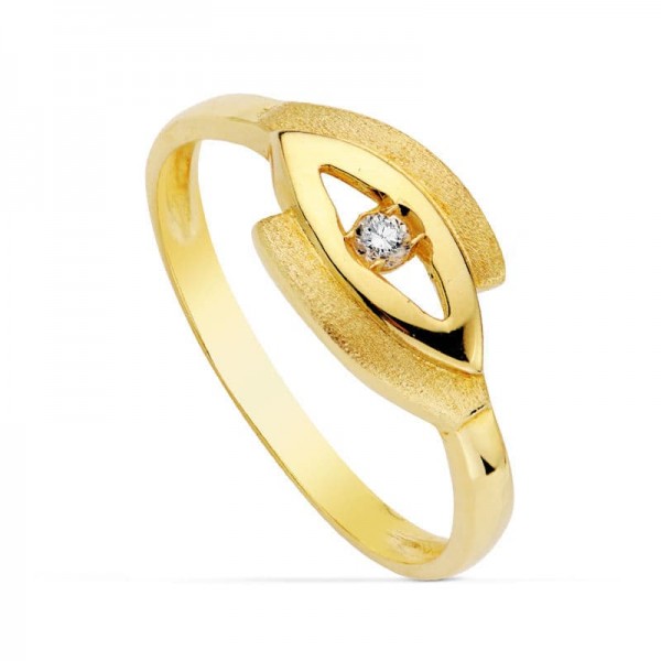 18K SORTIJA ORO AMARILLO CIRCONITAS