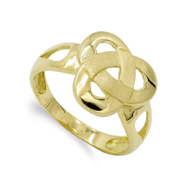 18K SORTIJA ORO AMARILLO HOJAS...