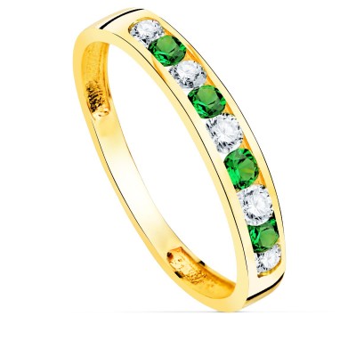 18K SORTIJA ORO AMARILLO 9...