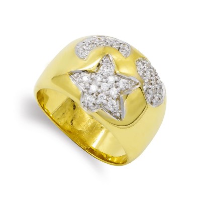 18K SORTIJA ORO AMARILLO...