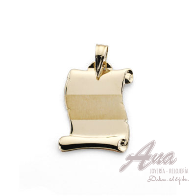 9K PERGAMINO ORO AMARILLO...