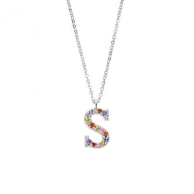 COLLAR LOTUS SILVER...