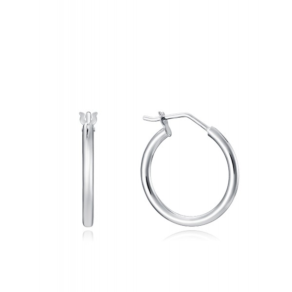 Pendientes TREND tipo aro de Plata de...