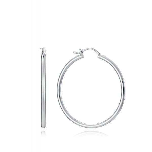Pendientes TREND tipo aro de Plata de...