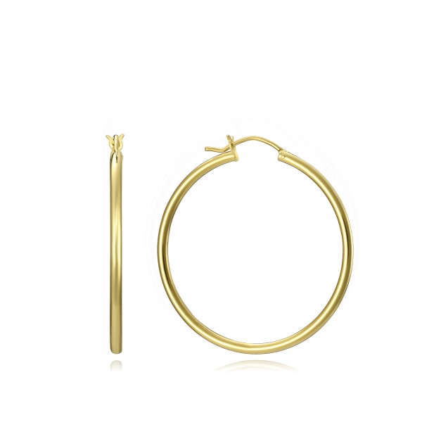 Pendientes TREND tipo aro de Plata de...