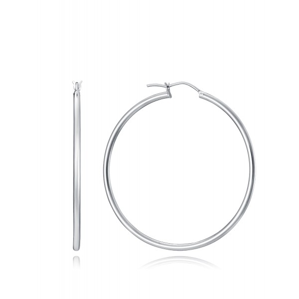 Pendientes TREND tipo aro de Plata de...