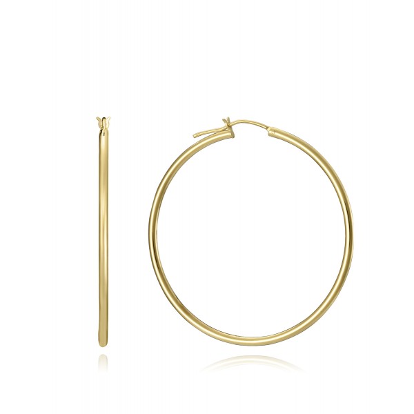 Pendientes TREND tipo aro de Plata de...