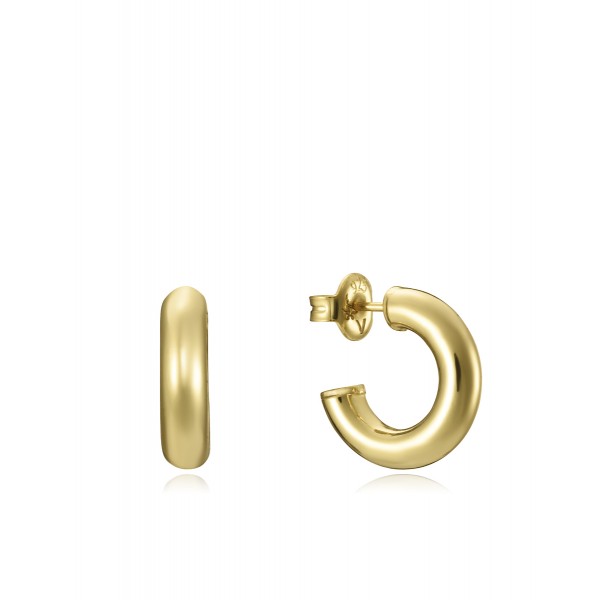 Pendientes TREND tipo aro de Plata de...