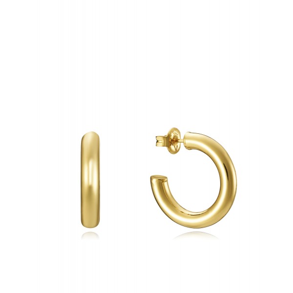 Pendientes TREND tipo aro de Plata de...