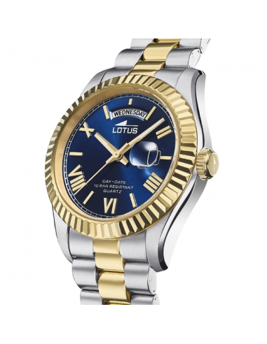 RELOJ AZUL CORREA DE ACERO INOXIDABLE...