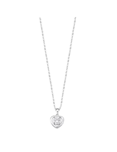 COLLAR CORAZÓN  PLATA,...