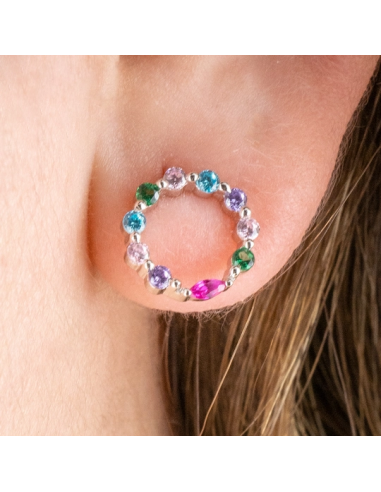 PENDIENTES LOTUS SILVER PLATA, MUJER