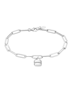 PULSERA LOTUS SILVER PLATA,...