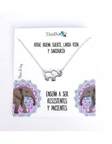 COLLAR ELEFANTE DE LA SUERTE - THAIBA