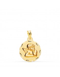 9K MEDALLA REDONDA ANGELITO...