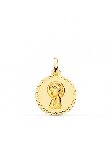 9K MEDALLA ORO AMARILLO VIRGEN NIÑA...