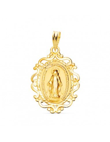 9K MEDALLA VIRGEN DE LA MILAGROSA...