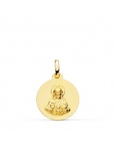 9K MEDALLA CORAZON DE JESUS...