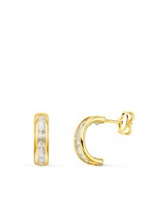 9K PENDIENTES ORO AMARILLO...