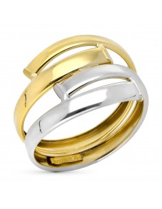 9K SORTIJA ORO BICOLOR...