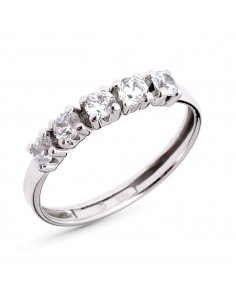 9K SORTIJA ORO BLANCO...