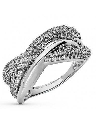 9K SORTIJA ORO BLANCO CIRCONITAS