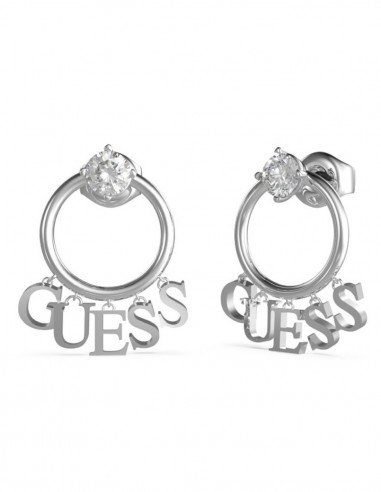 PENDIENTES DE ACERO - GUESS