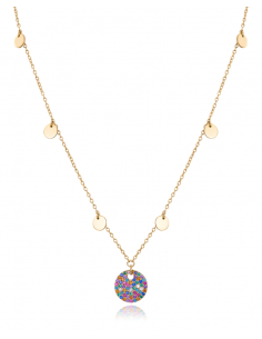 Collar Elegant de Plata de...