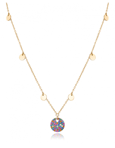 Collar Elegant de Plata de ley con...