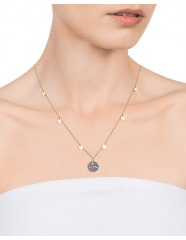 Collar Elegant de Plata de ley con...