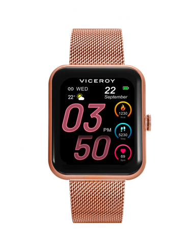 Reloj unisex Smart de alumino con...