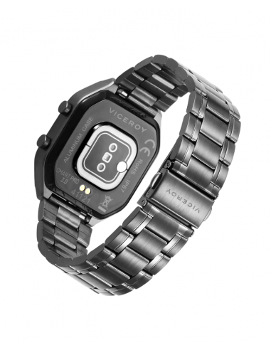 Reloj Smart Aluminio Gris Brazalete...