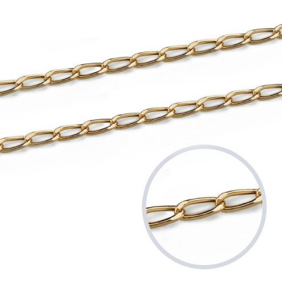 18K CADENA BILBAO 45CM...