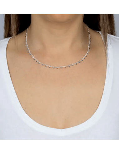 Collar Plata Triangulos X2659338