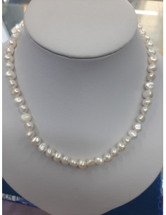 COLLAR PERLAS BLANCAS...