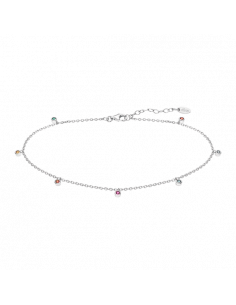 TOBILLERA LOTUS SILVER...