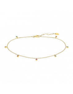 TOBILLERA LOTUS SILVER...