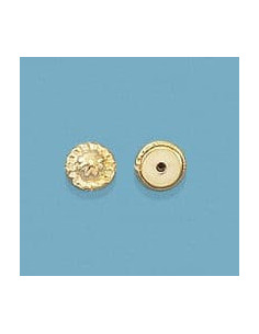 18K FORNITURA ROSCA REDONDA...