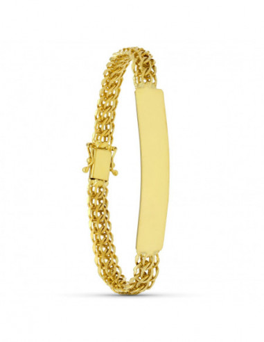 18K ESCLAVA ORO AMARILLO CARAQUEÑA 19...