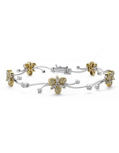 18K PULSERA BICOLOR...