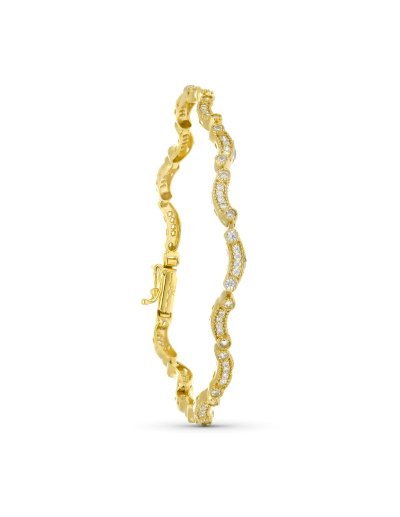 18K PULSERA ORO AMARILLO...